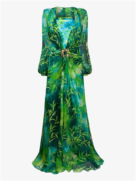 jungle versace dress primordiale|donatella versace dress.